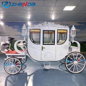 Popular Horse Carts and Carriages for Sale/ Electric Horse Drawn Carriage/Transport <b>Cars</b> Horses - Product Image 3