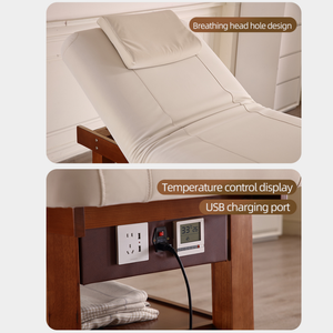 Tragbare Elektrische Verstellbare Multifunktionale Massageliege SPA-Liege Salonliege zu verkaufen DMC16 - Product Image 2