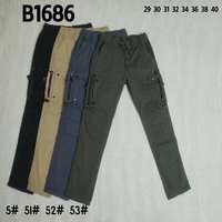 Pantalon cargo en coton BAWANGCHENG, nouveau design, grande taille pour homme, imperméable, haute qualité, respirant, multi-poches, style hip-hop