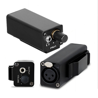 Headphone monitor mini profesional, penguat pribadi dalam telinga earphone amp untuk rekaman studio streaming langsung