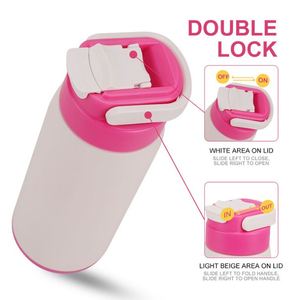 Botella Deportiva Aislada de Acero Inoxidable con Nueva Tapa Fácil de Abrir, para Beber con una Sola Mano, Ideal para Actividades al Aire Libre - Product Image 3
