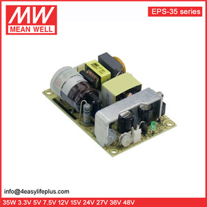 35W Prix bas Meanwell <span class=keywords><strong>EPS</strong></span>-35-<span class=keywords><strong>24</strong></span> 12VDC 3A MW Série <span class=keywords><strong>EPS</strong></span> Sortie unique Alimentation à découpage - Product Image 6