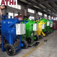 Machine automatique de sablage de verre à eau haute pression, sablage humide pour enlever la peinture automobile