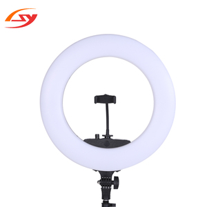 SY-3161II di alta qualità 18 pollici fotografia Led cerchio anello di luce <span class=keywords><strong>per</strong></span> Make up Video Live Youtuber anello LED luce con treppiede - Product Image 6