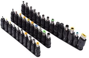 Kits de Adaptadores de Corriente, 34 Piezas, Entrada Universal Hembra de 5.5 mm x 2.1 a Conectores Macho Multitipo para Laptop - Product Image 3