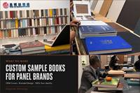 Fabricant de catalogues d'échantillons HPL, fournisseur de matériaux décoratifs, usine d'impression de catalogues d'échantillons personnalisés pour les fabricants d'armoires de cuisine