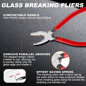 Kit de <span class=keywords><strong>coupe</strong></span>-<span class=keywords><strong>verre</strong></span> réglable pour la maison, outil de dé<span class=keywords><strong>coupe</strong></span> de bouteilles en <span class=keywords><strong>verre</strong></span> et de miroirs, kit combiné pour le bricolage - Product Image 3