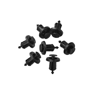 Clips de Fijación de Parrilla para Honda Crosstour Crv Renault B114, Sujetadores de Plástico Negro para Reparación y Reemplazo - Product Image 2
