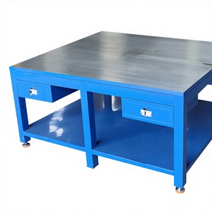 Banc de travail robuste pour monteurs avec tiroirs épaissis en acier, dimensions personnalisables, modèle 02237 (personnalisation possible) - Product Image 1