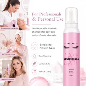 Mousse Nettoyante Cils Vegan Effet Crème Fouettée Marque Blanche pour Salons de Cils Professionnels – Nettoyant Moussant Doux pour <span class=keywords><strong>Yeux</strong></span> <span class=keywords><strong>Sensibles</strong></span> - Product Image 3