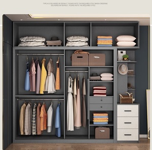 <span class=keywords><strong>Armario</strong></span> de Diseño Moderno en Oferta, <span class=keywords><strong>Armario</strong></span> Organizador de Ropa con Puertas Corredizas y Espejos, Muebles de Dormitorio OEM - Product Image 6
