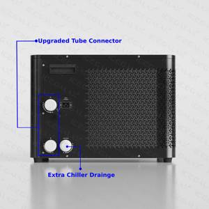 1Hp CE Certified Automatic Ice <b>Bath</b> Chiller Remote Control Low Noise Ozone Disinfection 220-240V/110V Compatible 1 Year Warranty - Product Image 2