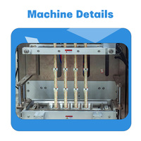 Machine de remplissage et d'emballage automatique 4/6 voies de forme irrégulière pour bar sac liquide sport gel spécial vffs
