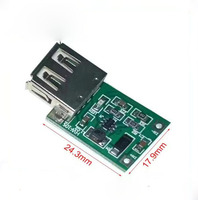 Module convertisseur DC-DC élévateur 0,9V-5V vers 5V 600mA avec sortie USB, circuit d'alimentation et de charge pour batterie externe