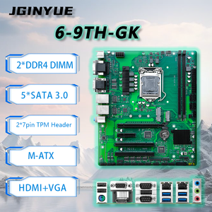 Placa Base JGINYUE H110 para 6ª-9ª Generación, DDR4 64GB, M-ATX, para Escritorio, Nueva, para Señalización Digital, Admite hasta 64GB de Memoria DDR4 para Alto Rendimiento - Product Image 2