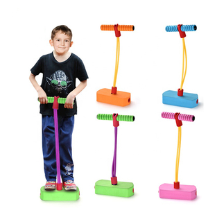 New Bounce Bubble Pogo Stick Children's Foam Pogo Jumper for Kids Acoustic Frog Jump <b>Toy</b> - Product Image 2