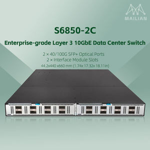 Conmutador de Acceso Inteligente de Alta Densidad Serie G H3C S6850 con 48 Puertos 25G y 8 Puertos 100G para Centros de Datos - Product Image 1