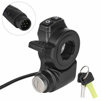 Eu Warehouse Kukirin G2 Master Gaz Kolu, Kukirin G2 Master Elektrikli Scooter Hızlandırıcı Anahtarı Kilidi Entegre Parçaları