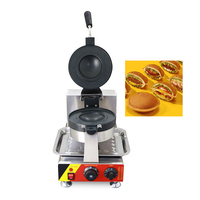 Machine à hamburger UFO en acier inoxydable, machine à hamburger numérique pour en-cas, mini presse commerciale pour gaufres UFO