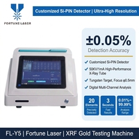 Analyseur portable de métaux précieux XRF, test en 3 secondes, détection de 20 éléments pour bijouterie, magasin de prêt à l'emploi, recyclage de l'or