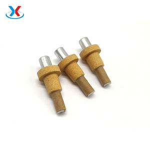 رؤوس قياس حرارة حرارية مثلثة الشكل من النوع <span class=keywords><strong>R</strong></span> للاستخدام مرة واحدة سريعة الاستجابة وقابلة للتمدد للمعادن المنصهرة - Product Image 3