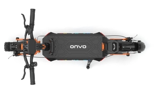 สกู๊ตเตอร์ไฟฟ้าสําหรับผู้ใหญ่ Dual 1600W <span class=keywords><strong>Max</strong></span> 55 ไมล์ 10 นิ้วยางแบบไม่มียางพับได้สกู๊ตเตอร์ไฟฟ้าสําหรับผู้ใหญ่ไม่มีที่นั่ง - Product Image 5