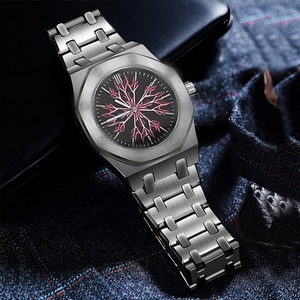 Người Đàn Ông Của Phong Cách Mới Thạch Anh Analog Xem Cho Người Đàn Ông Thể Thao Không Thấm Nước & Thời Trang Với Thép Không Gỉ Ban Nhạc Gốc Và Thân Cây Mô Hình Quay Số - Product Image 3