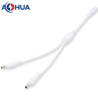 Connecteur DC M13 autobloquant 5A 60V, 2 broches, type à souder, mâle/femelle, câble PVC, longueur personnalisée pour panneau LED, éclairage publicitaire