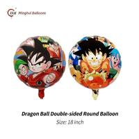 Ballon en aluminium Mylar Dragon Ball Z Goku, ballon en feuille d'aluminium pour garçons, décoration d'anniversaire sur le thème de l'anime, gonflable à l'hélium