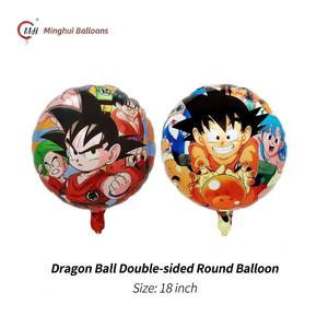 Ballon en aluminium Mylar <span class=keywords><strong>Dragon</strong></span> <span class=keywords><strong>Ball</strong></span> <span class=keywords><strong>Z</strong></span> Goku, ballon en feuille d'aluminium pour garçons, décoration d'<span class=keywords><strong>anniversaire</strong></span> sur le thème de l'anime, gonflable à l'hélium - Product Image 3