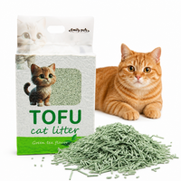 Atmungsaktive Hypoallergene Tofu-Katzenstreu Reizfreie Formel für Familienhäuser mit Kindern Globales Massenversand-Programm