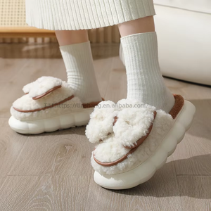 Nuevas Pantuflas de Interior para Hombre y Mujer, Fabricante Profesional, Alta Popularidad, Pantuflas Acolchadas para Invierno y Otoño - Product Image 3