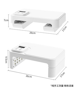 Lampe UV professionnelle 180W pour séchage rapide des gels, équipement d'amélioration des ongles avec support LED - Product Image 5