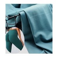 Tela Elástica Transpirable de Alta Calidad, 230 GSM, 78% Poliéster, 22% Elastano, para Leggings y Pantalones de Yoga