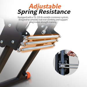 Professionele verstelbare weerstand verticale klimmachine fitnessapparaat trapklimmer voor thuisgebruik, 2025 model. - Product Image 6
