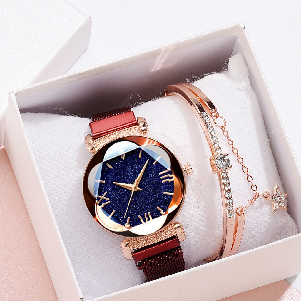 New Red Starry Sky Luxury Leather Strap Rose Gold Sapphire Bracelet Watch Set Grand Seiko unveils the SBGD228, a Masterpiece Collection  main image 3