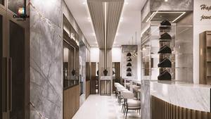 การตกแต่งภายในร้านขายเครื่องประดับหรูหราพร้อมตู้โชว์สั่งทำพิเศษ |   เฟอร์นิเจอร์ร้านขายเครื่องประดับดีไซน์บูติกพรีเมียม - Product Image 4