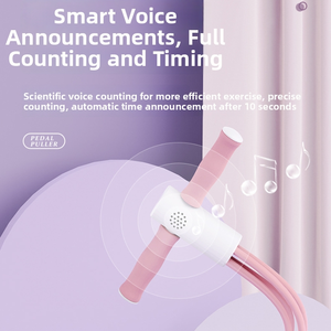 Banda de Resistencia Electrónica Inteligente de 6 Tubos para Abdominales <span class=keywords><strong>con</strong></span> Contador y Temporizador para Gimnasio en Casa - Product Image 4