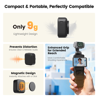 Microphone Lavalier Sans Fil pour Téléphone Type-C, Mini Micro à Clipser avec Réduction de Bruit à une Touche pour Vlog, Interview, Diffusion en Direct