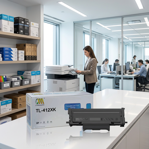 Cartouche de toner Chinamate TL-412K TL-412XK pour Pantum P3012DW P3012D M7102DN M7102DW M7202F, compatible avec puce intégrée - Product Image 6