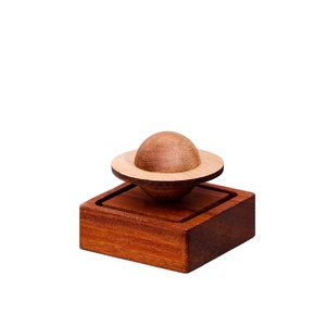 Walnut Creative Planet Black Wood Craft Gift Aromatherapy Essential Long-lasting Eco-Friendly Hand-made Mini Diffuser - Product Image 2