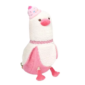 UYEAH Muñeco de Mascota de Pájaro Personalizado de Alta Calidad, Relleno de Algodón, Peluche de Animal de Granja, <span class=keywords><strong>Pato</strong></span> de Peluche, Regalo - Product Image 2