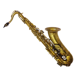 Saxofón Tenor Profesional de Abalón Tallado a Mano, Instrumento de Viento con Cuerpo de Latón y Acabado de Cobre Puro, Fácil de Instalar - Product Image 1