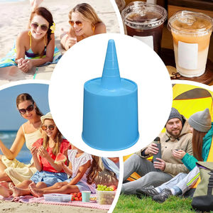 Portavasos Impermeable de Plástico para Playa, Camping, para Guardar Protector Solar, Gafas de Sol y Teléfono - Product Image 5