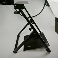 Support de volant de course compatible avec PXN/Thrustmaster/Logitech G27 G920 G923 T300RS T128X, sans volant, pédales et frein à main