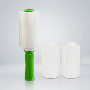 Pellicola <span class=keywords><strong>Estensibile</strong></span> Trasparente Morbida per Alimenti con Design a Maniglia per Imballaggio <span class=keywords><strong>Alimentare</strong></span> e Avvolgimento Industriale - Product Image 1