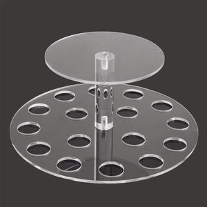 ที่วางทรงกรวยวาฟเฟิลทำจากอะคริลิกใสมี16รูที่ใส่ไอศกรีมทรงกรวย16รู - Product Image 4