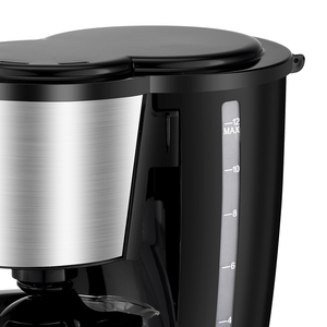 Cafetera de Goteo Multifuncional Haley Wholesale Home 220V de 1.5l con Filtro de Té Individual, Acero Inoxidable - Product Image 3