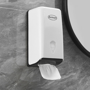 Étagère de toilette en plastique murale à un niveau pour <span class=keywords><strong>restaurant</strong></span> commercial avec lingettes pour les mains de petite taille pour le salon - Product Image 4