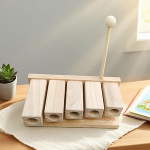 <span class=keywords><strong>Gong</strong></span> en bois massif à cinq tons, instrument de musique pour troupes de théâtre et ensembles de musique, pour instruments d'orchestre - Product Image 5